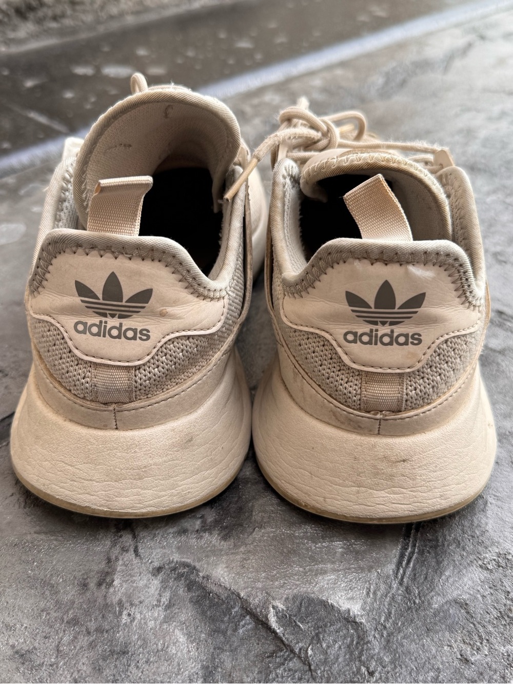 adidas Beige Women's Casual Sneakers